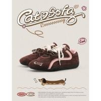 ราคา Preorder รองเท้าผ้าใบ cat sofa sneakers รุ่น Emoji Lab (24544871553)