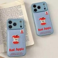 ราคา หรูหราแฟชั่นหนังยี่ห้อปัก Apple Label Cover สําหรับ iPhone 17 16 15 14 13 Pro Max Shock Protection (46050147653)