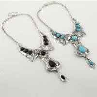 ราคา สร้อยคอจี้สไตล์เทอร์คอยซ์พร้อมโซ่โลหะผสม เหมาะสำหรับมอบเป็นของขวัญ (56000892423)