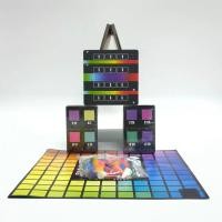 ราคา และ Cues Hues เกมเดาสี Clues ปริศนาของเล่นพลาสติกวัสดุสําหรับ Visual และ Cognitive Development Skill (53450892275)