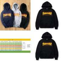 ราคา เสื้อกันหนาว มีฮู้ด พิมพ์ลายเปลวไฟ ขนาดใหญ่ สําหรับผู้ชาย (24225072969)