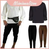 ราคา คอสเพลย์โจรสลัดสำหรับผู้ชาย ฮาโลวีน เครื่องแต่งกายของแท้ ทำจากผ้าฝ้ายคุณภาพสูงและฟลักซ์ (46050100923)