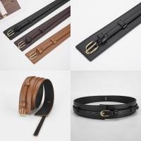 ราคา เข็มขัดหนังสุภาพสตรียกฐานะ หัวเข็มขัดโลหะคุณภาพดี เหมาะสำหรับใส่ทำงานและลำลอง (51900892812)