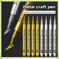 ราคา youngtime Brush METALLIC MARKER ปากกาสีทองเงินสีถาวร Art MARKER สำหรับ Manga หัตถกรรม Scrapbooking เครื่องเขียนโรงเรียน youngtime (25859379351)