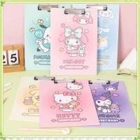 ราคา youngtime ฟิกเกอร์อนิเมะ Sanrio บอร์ดคลิปหนีบกระดาษ กระดาษทดสอบ แผ่นรองเขียนแบบแข็ง Hello Kitty My Melody Kuromi ของขวัญเครื่องเขียนสำหรับนักเรียน youngtime (42263949237)