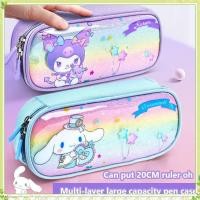 ราคา youngtime กระเป๋าใส่ดินสอ Sanrio ความจุขนาดใหญ่ 1 ชิ้น กระเป๋าใส่ดินสอ 3 ชั้น กระเป๋าเก็บของนักเรียน กระเป๋าเครื่องสำอางพกพา เครื่องเขียนเพื่อการเรียนรู้ youngtime (28393139964)