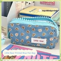 ราคา youngtime กระเป๋าใส่ดินสอลายหมีน่ารักพร้อมซิปขนาดใหญ่ กระเป๋าใส่เครื่องเขียน กระเป๋าใส่ดินสอสำหรับนักเรียน สร้างสรรค์ เหมาะสำหรับใช้ที่ออฟฟิศ โรงเรียน เป็นของขวัญสำหรับเด็ก youngtime (50101064903)