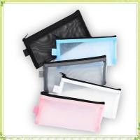 ราคา กระเป๋าตาข่าย youngtime กระเป๋าใส่ดินสอไนลอนตาข่ายแบบพกพาสำหรับออฟฟิศ กระเป๋าใส่ดินสอแฟชั่นเรียบง่าย กระเป๋าใส่ปากกา กระเป๋าใส่ปากกา อุปกรณ์สำนักงาน เครื่องเขียนนักเรียน youngtime (44601026164)