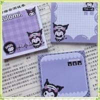 ราคา youngtime Kawaii Sanrio Sticky Note Anime Kuromi Melody Cinnamoroll Stationery Girl Heart Cute Message Notebook youngtime (41413975543)