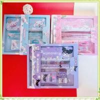 ราคา youngtime ชุดกล่องดินสอ Sanrio 7 ชิ้น เครื่องเขียนน่ารัก คุโรมิ มายเมโลดี้ ซินนามอนโรล ยางลบ สมุด ไม้บรรทัด กบเหลาดินสอ อุปกรณ์การเรียน ของขวัญ youngtime (40075422667)