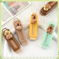 ราคา youngtime ยางลบการ์ตูนแบบดึงและกด Sanrio Capybara Eraser ยางลบดินสอเด็ก Kawaii เครื่องเขียนนักเรียนแบบยืดหดได้ youngtime (46400384433)