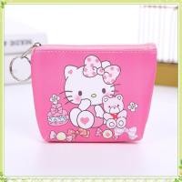 ราคา youngtime Sanrio Kuromi Hello Kitty กระเป๋าใส่เหรียญ PU น่ารัก กระเป๋าใส่กุญแจมุม กระเป๋าใส่เหรียญ กระเป๋าสตางค์ใบเล็ก youngtime (43814122572)