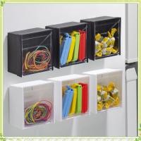 ราคา youngtime กล่องแม่เหล็กติดตู้เย็นอเนกประสงค์แบบใหม่ ชั้นวางจัดระเบียบ ตะกร้าเก็บของแบบเจาะรู รุ่นใหม่ youngtime (49600672790)