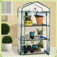 ราคา youngtime โรงเรือนขนาดเล็กแบบเดินเข้า โรงเรือนปลูกต้นไม้กลางแจ้ง สวนปลูกต้นไม้ โรงเรือนปลูกต้นไม้ PVC คลุมต้นไม้ในสวน ดอกไม้ บ้าน เฉพาะผ้าคลุมป้องกัน youngtime (44024509439)