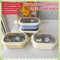 ราคา youngtime กล่องข้าวพกพากันรั่ว กล่องข้าวสแตนเลสเก็บความร้อนแบบแบ่งช่อง สำหรับนักเรียน โรงเรียน สำนักงาน กล่องใส่อาหารเก็บความร้อน youngtime (41963981045)