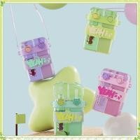 ราคา youngtime กาต้มน้ำเด็กความจุขนาดใหญ่พร้อมหลอดดูดคู่ลายการ์ตูนน่ารักสำหรับใช้กลางแจ้ง ขวดน้ำดื่มน้ำผลไม้นมคุณภาพสูง youngtime (41560712072)