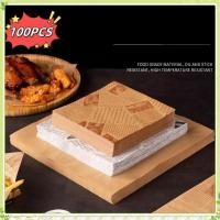 ราคา youngtime กระดาษห่อแซนวิช 100 ชิ้น กระดาษกันน้ำมัน กระดาษห่ออาหาร กระดาษห่อไก่ทอดและเฟรนช์ฟราย กระดาษห่อแฮมเบอร์เกอร์ youngtime (29940190503)