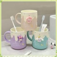 ราคา youngtime แก้วน้ำยาบ้วนปากสุดน่ารัก Kuromi My Melody Cinnamoroll แก้วแปรงสีฟันพลาสติก แก้วดื่มน้ำพลาสติกป้องกันการตก ของขวัญ youngtime (27728872820)