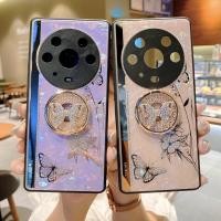 ราคา เคสสําหรับ Honor Magic4 Magic5 Magic6 Magic 4 5 6 Pro 4Pro 5Pro 6Pro Magic4Pro Magic5Pro 5G โทรศัพท ์ กรณีผีเสื ้ อ Love ดอกไม ้ Anti Falling Casing ประณีตฝาครอบป ้ องกัน (27753013165)