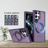 ราคา เคสSamsung Galaxy S24 S25 S23 S22 Ultra S24Ultra S25Ultra S23Ultra S22Ultra 5Gเคสโทรศัพท์ขอบนุ่มแข็งกันกระแทกปลอก 360 ฝาครอบเคสป้องกันขายึดแบบหมุนได้ (26708496594)