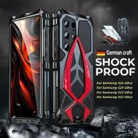 ราคา เคสสําหรับ Samsung Galaxy S25 S24 S23 S22 Ultra S25Ultra S24Ultra S23Ultra S22Ultra 5G เคสโทรศัพท์ 2 tone Hard ด้านหลังกันกระแทกปลอกติดตั้งกระจกนิรภัยฝาครอบป้องกัน (24991621992)