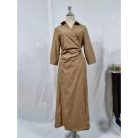 ราคา ส่งต่อมือ1 ป้ายห้อย เดรสยาวสีน้ำตาล zanzea ไซส์ L อก 38 เอว 32 สายสอดไขว้ได้ทั้ง 2 ข้าง สะโพก 42 ยาว 54 (47300313047)