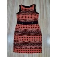 ราคา เดรสแขนกุดสีส้มลายจุด ZEIN ไซส์ L อก 36 เอว 32 สะโพก 40 ยาว 36 (41419809603)