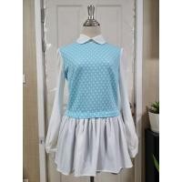 ราคา มือ1 ป้ายห้อย เสื้อแขนยาวสีฟ้า Kingky อก 36 ยาว 27 (24841036468)