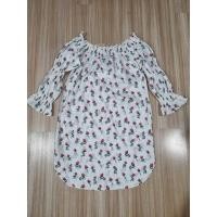 ราคา มือ1 เดรสสาวอวบ สีขาวลายดอก อก 46 เอว สะโพก 50 ยาว 40 ไม่มีซับใน (24240253191)