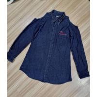 ราคา เดรสเชิ้ตยีนส์เว้าไหล่ ป้าย LANDS END อก 36 เอว 38 สะโพก 42 ยาว 32 (48300400383)