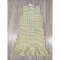 ราคา เดรสแขนกุด ลายชิโนริสีเหลือง ป้าย Miss manta อก เอว 34 สะโพก 38 ยาว 35 (40423580541)