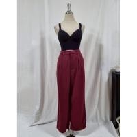 ราคา กางเกงทำงานขายาว สีแดง ป้าย OVS เอว 27 สะโพก 42 ยาว 38 กระเป๋าข้าง (27388285985)