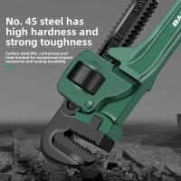 ราคา หนาความแข็งสูงประแจท่อจับท่อในครัวเรือนเครื่องมือหนีบอเนกประสงค์และทรงพลังประแจท่อเปิดขนาดใหญ่ (52351128160)