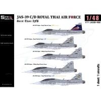 ราคา DECAL รูปลอกน้ำ Siam DECAL สเกล 1 48 JAS 39 C D ROYAL THAI AIR FORCE SURATTHANI AFB (26538849256)