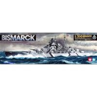 ราคา พลาสติก โมเดล ประกอบ TAMIYA สเกล 1 350 German Battleship Bismarck ขนาดความยาว 717 mm 78013 (14757821057)