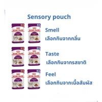 ราคา ยกกล่อง 12 ซอง Royal Canin SENSORY Pouch อาหารแมวเปียก ซองละ 85 กรัม (24328664034)