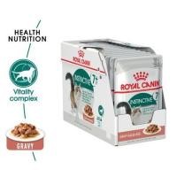ราคา Royal canin Instinctive 7 Gravy 12 ซอง อาหารเปียก แมว สำหรับแมวสูงวัย อายุ 7 ปีขึ้นไป (2076034657)