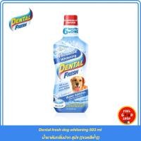 ราคา Dental fresh dog whitening 503 ml Exp 01 27 น้ำยาดับกลิ่นปาก สุนัข ขวดสีฟ้า (2076025562)