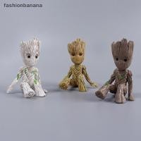 ราคา fashionbanana Tree Man Groot Guardians Of The Galaxy Avengers อะนิเมะ 6 ซม มินิของเล่นรูปนั่ง Groot ของเล่นเด็กของขวัญสต็อกใหม่ (47351037530)