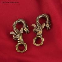 ราคา แฟชั่นกล้วย Vintage Dragon Phoenix Head Figurines เครื่องประดับขนาดเล็ก Retro ทองเหลืองสัตว์พวงกุญแจรถหัตถกรรมโต๊ะทํางานอุปกรณ์ตกแต่งสต็อกใหม่ (44701001256)