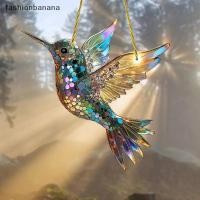 ราคา แฟชั่นกล้วย นกวิญญาณ Yifare นกวิญญาณ Sheremart นักอาบแดดนกอะคริลิค เครื่องประดับนกสําหรับต้นคริสต์มาส Hummingbird Suncatcher สต็อกใหม่ (45000991205)