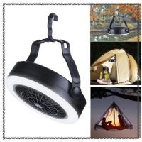 ราคา พัดลมเต็นท์ แมคเอ มีไฟในตัวและพอร์ตUSB น้ำหนักเบาทะสำหรับการตั้งแคมป์ (45150832788)