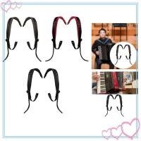 ราคา meteor2 Accordion Straps สายสะพายไหล่เข็มขัด 1 คู่ ปรับหีบเพลงได้ (26161872060)