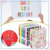 ราคา meteor2 สติ๊กเกอร์ตัวเลขตัวอักษร สร้างสรรค์ สติ๊กเกอร์ตัวอักษร DIY สําหรับป้าย หน้าต่าง แก้ว (41026280574)