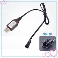 ราคา meteor2 แบตเตอรี่สายชาร์จ USB 7 4V 3 Pin พร้อมไฟ LED Universal สําหรับ RC รถรถบรรทุกควบคุมของเล่นรุ่นยานพาหนะ (25053223995)