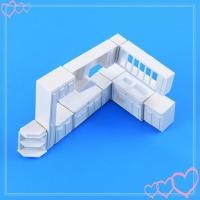 ราคา meteor2 ชุด 1 25 เฟอร์นิเจอร์ครัวโมเดลตู้สถาปัตยกรรมบ้านตุ๊กตาเฟอร์นิเจอร์ (27111012512)