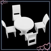 ราคา meteor2 Miniature 1x โต๊ะรับประทานอาหาร 4x ชุดโมเดลสําหรับบ้านตุ๊กตาของเล่นเด็ก O OO (26236622295)