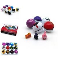 ราคา ชุดฟิกเกอร์ Pokeball Poke Ball ของเล่นสําหรับเด็ก 12 ชิ้น (25570504493)