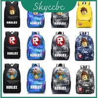 ราคา Game Unisex Roblox Backpack สําหรับเด็กลายการ์ตูนแฟชั่น (41424988353)