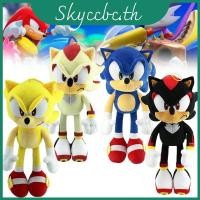 ราคา Sonic Hedgehog The Plush ของเล่น Knuckles Shadow Tails การ์ตูนของขวัญตุ๊กตายัดไส้ (29269408768)